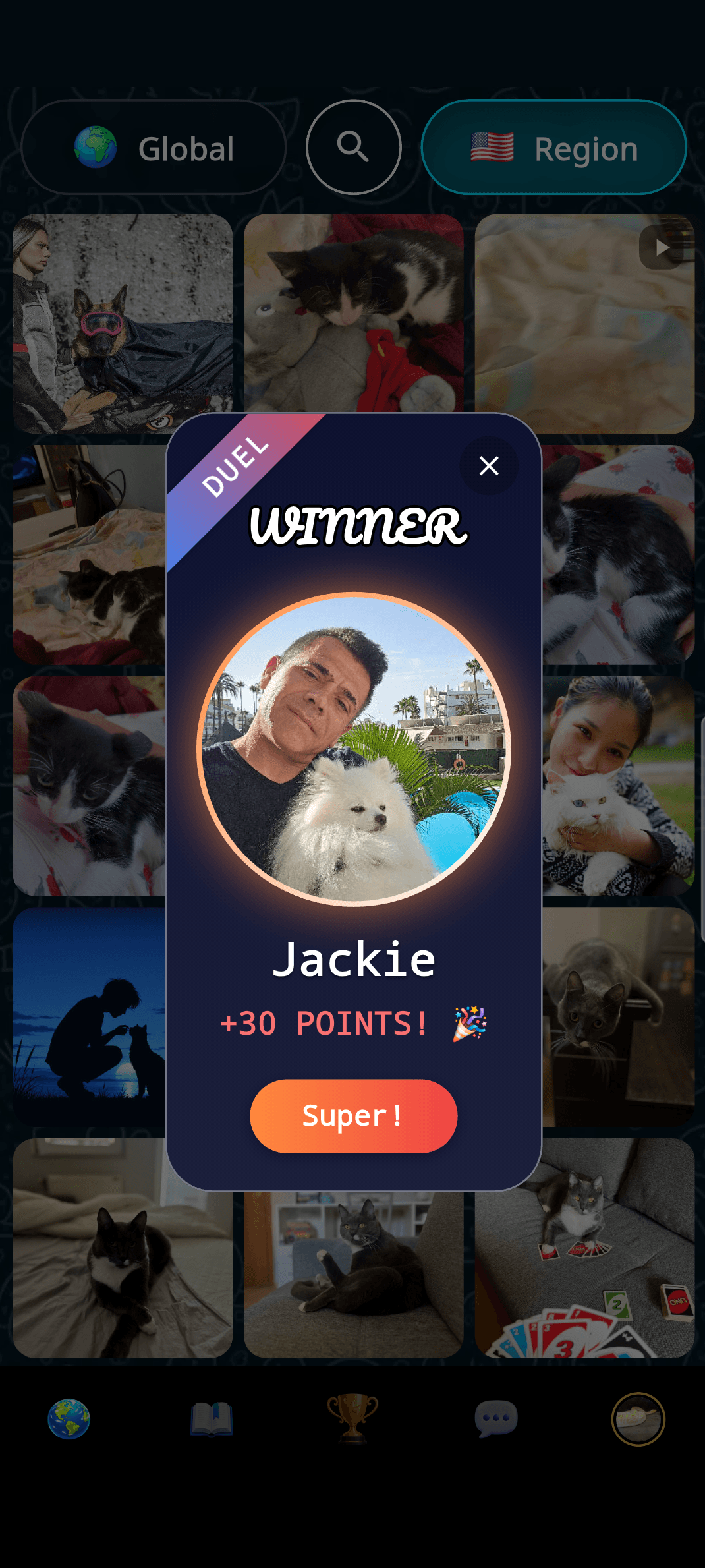 Duel winner