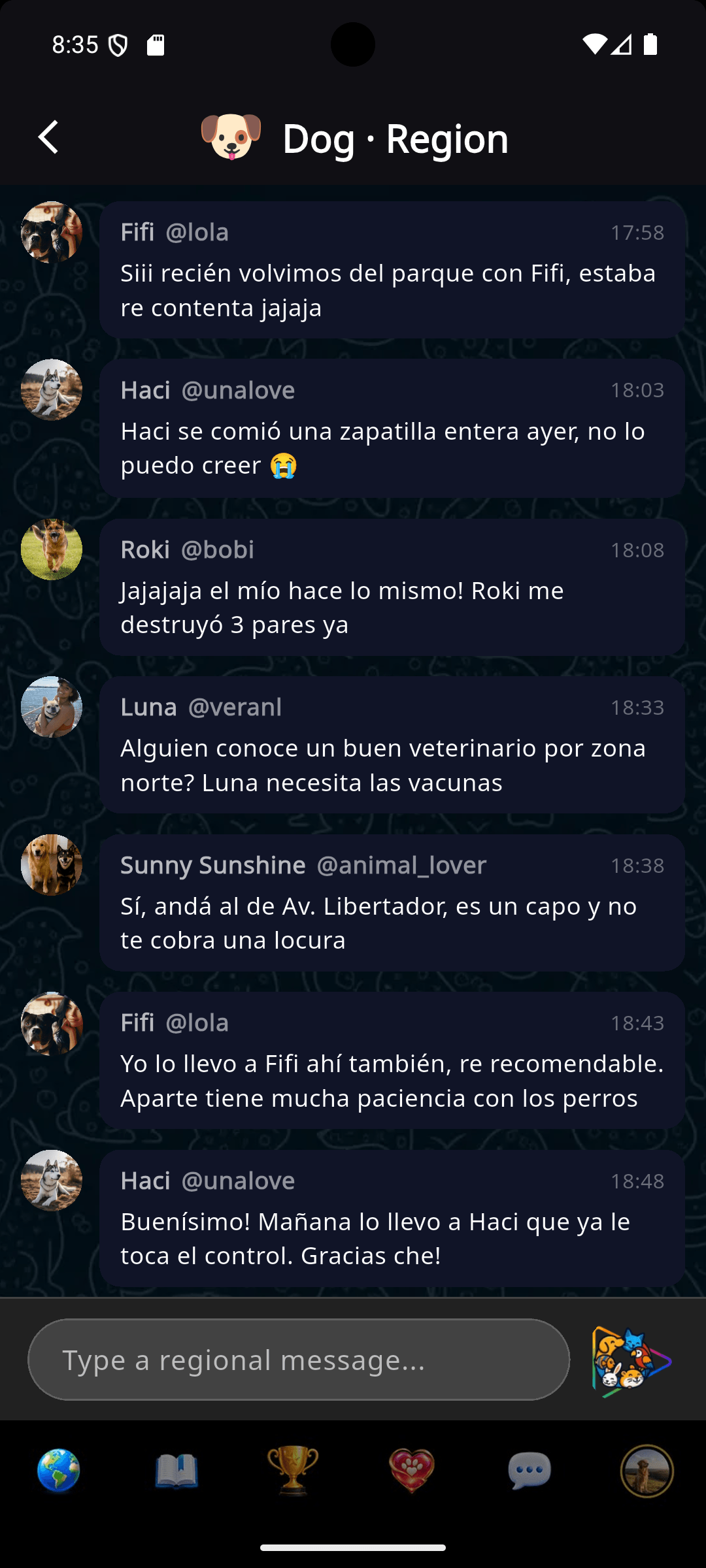 Region Chat